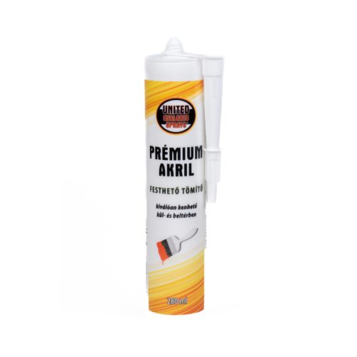 United Prémium akril 310ml fehér (15db/dob.)