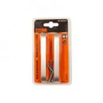 KMT Fiókfogantyú ezüst 96mm 2db/csomag, csavarokkal