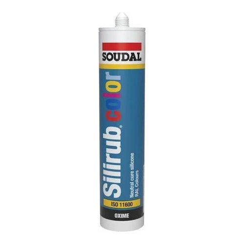 SOUDAL Silirub neutrális szilikon RAL 7016 antracit 300ml