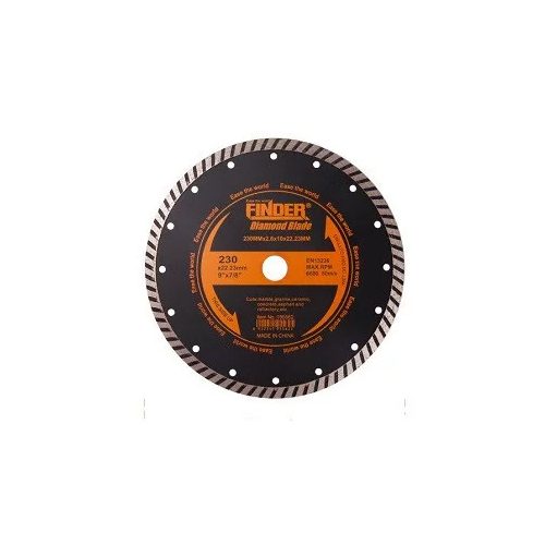 FINDER Gyémánt vágótárcsa 125mm Turbo 195557T