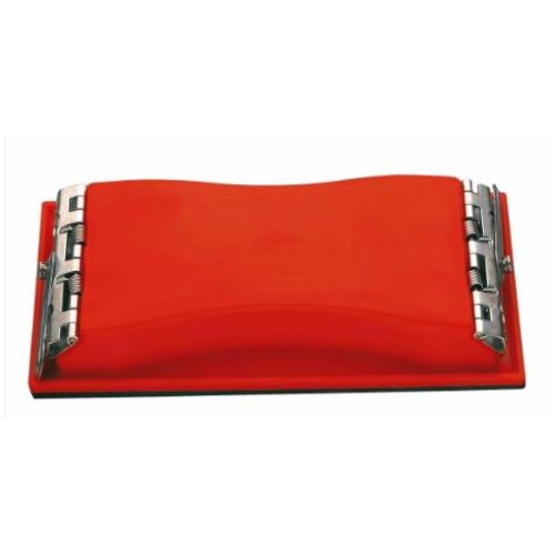 40131 Schuller Sandpad Pro kézi csiszoló 3mm-es mohagumi réteggel 85x165mm
