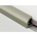 Íves élvédő alu 8mm eloxált matt olíva 451082504