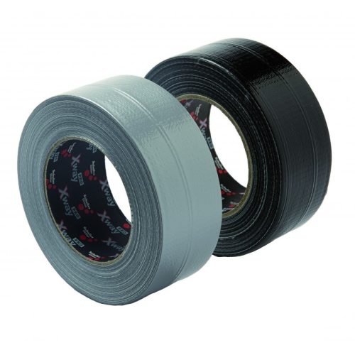 45768 Schuller X-Way Pro szövetbetétes ragasztószalag 48mmx50m, fekete