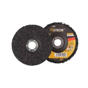 Hoteche Polycarbrid fekete habosított csiszolókorong fémhez (négertárcsa) 115x22,23mm