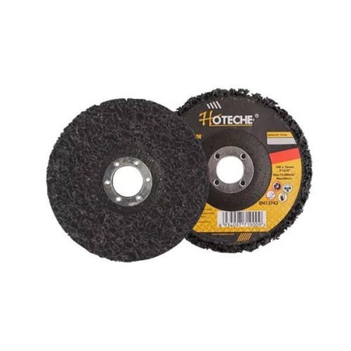 Hoteche Polycarbrid fekete habosított csiszolókorong fémhez (négertárcsa) 125x50mm