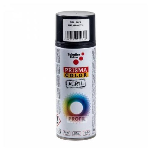 Schuller Prisma Color RAL 7021 400ml fényes szürkésfekete