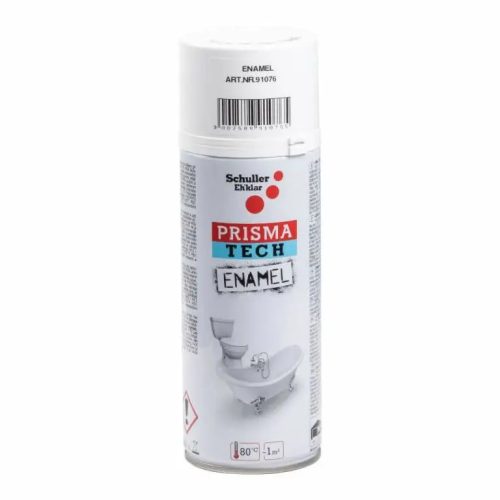 91076 Schuller Prisma Tech Zománc-szaniter Spray 400ml fehér