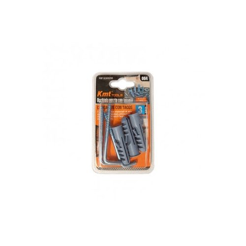 KMT Képakasztó tiplivel 5x70mm 3db/csomag