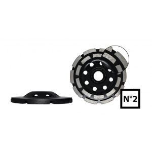 Abraboro Gyémántszemcsés Betoncsiszoló 125x22,23 (No.2) (050712522002)