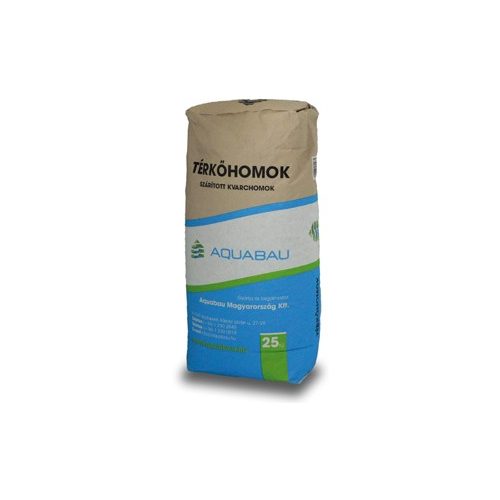 Aquabau térkőhomok (0,1-1,4mm) 25kg 42db/#