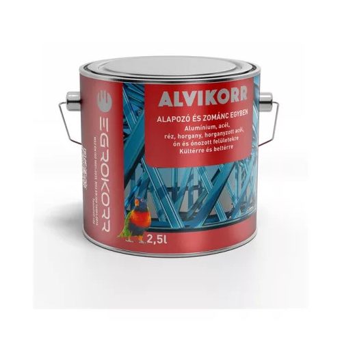 Alvikorr fehér matt RAL9016 2,5l