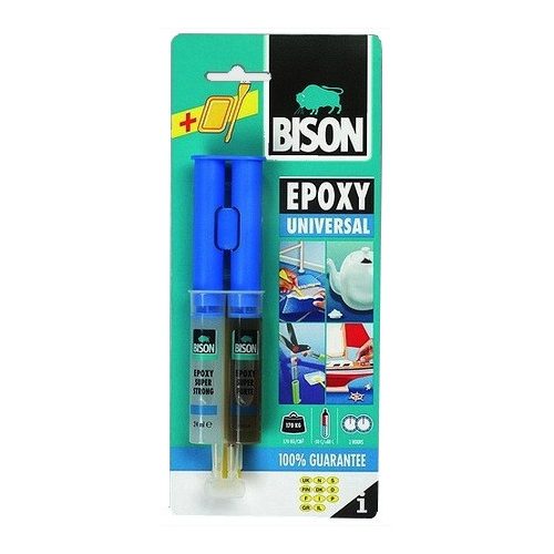 BISON univerzális epoxy ragasztó 24ml