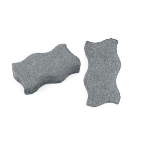Hullám térkő szürke 6cm 22x11x6 40db/m2, 400db/raklap
