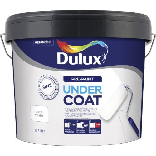 Dulux PRE-PAINT UnderCoat 3in1 töltő, folttakaró falfesték 2,5 l