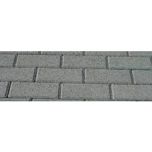 Betonepag Téglalap térkő szürke 6cm 20x10x6 50db/m2, 440db/raklap (8,8m2/#)