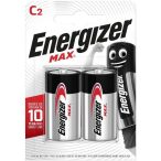 Energizer Max alkáli Baby elem C (2db/csomag)