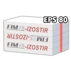 FIM-ISOSTIR EPS 80 10cm homlokzati hőszigetelő lemez 1000x500mm (3m2/6 tábla/csomag) (72m2/#)