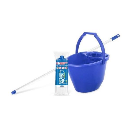 Felmosó szett 11L (mop+nyél+vödör) zöld