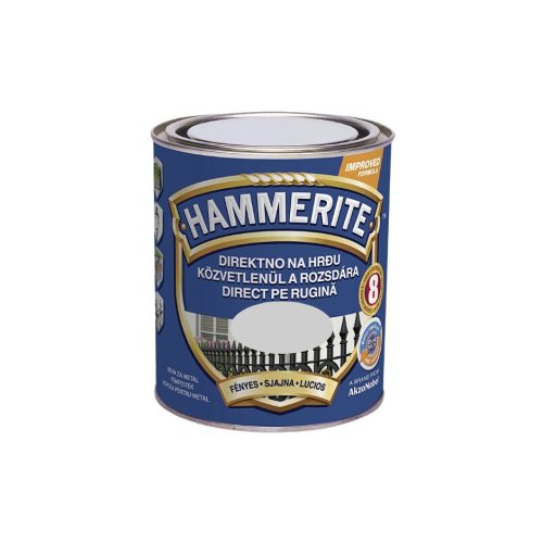 Hammerite Fényes Ezüst 0,75 l