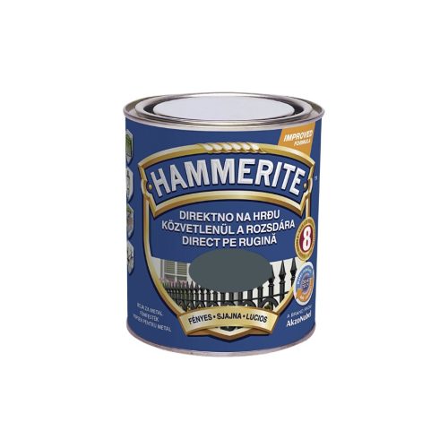 Hammerite Fényes Grafitszürke 0,75 l