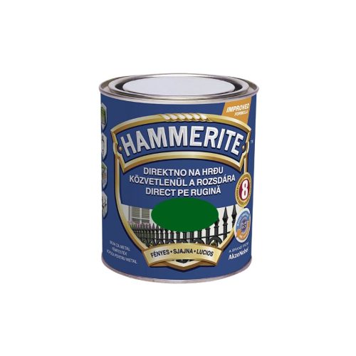 Hammerite Fényes Sötétzöld 0,75 l