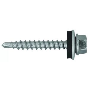 HTLP Lemezcsavar horg. 4,8x35mm önmetsző famenetes EPDM alátéttel (250db/doboz)