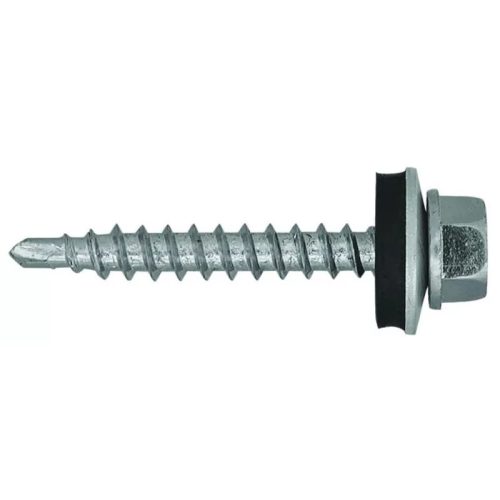 HTLP Lemezcsavar horg. 4,8x35mm önmetsző famenetes EPDM alátéttel (250db/doboz)
