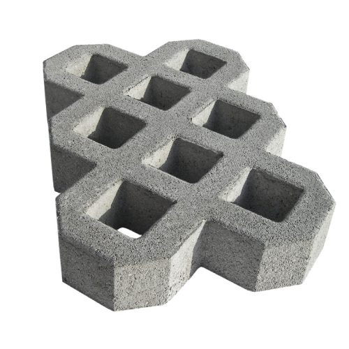 Gyeprácskő KK Kavics Beton 40x40x8cm szürke