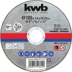 KWB 10 db-os 125x1 Fémvágó korong