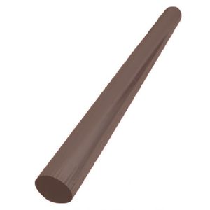 HACL 33-as Lefolyócső 2m RAL 8011 világos barna