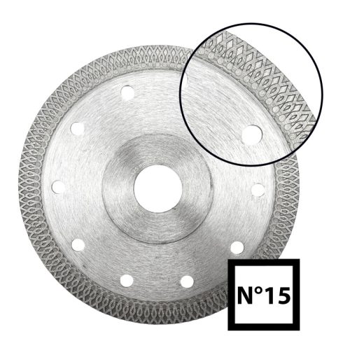 Abraboro Gyémántszemcsés Vágótárcsa csempéhez 115x1,3x22,23 (No.15) (050711501015)