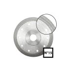   Abraboro Gyémántszemcsés Vágótárcsa csempéhez 125x1,3x22,23 (No.15) (050712501015)