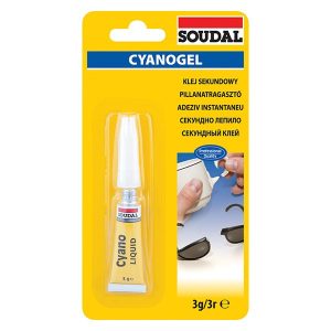 Soudal Cyanogel pillanatragasztó 3 g