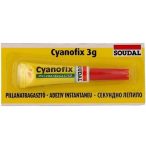 Soudal Cyanofix pillanatragasztó 3g