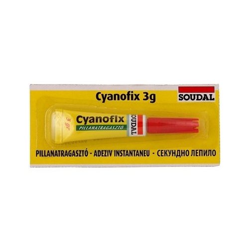 Soudal Cyanofix pillanatragasztó 3g