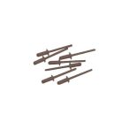 Popszegecs 3,2x8 RAL 8011 világosbarna