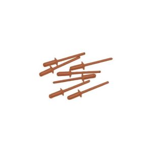 Popszegecs 3,2x8 RAL 8004 cserépvörös