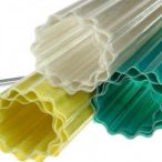 PVC hullámlemez 1,5m víztiszta (1fm=1,5m2) (1,5x30m)