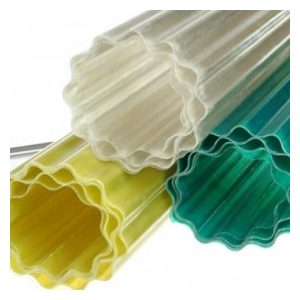 PVC hullámlemez 2m zöld (1fm=2m2)