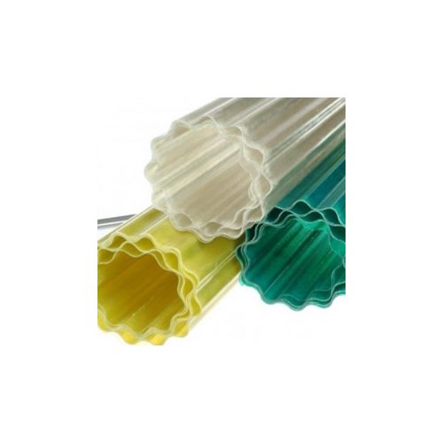 PVC hullámlemez 1,5m víztiszta (1fm=1,5m2) (1,5x30m)