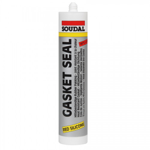 SOUDAL Gasket Seal hőálló esetsavas szilikon 280 ml fekete