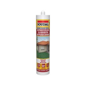 SOUDAL neutrális szilikon fehér 300ml