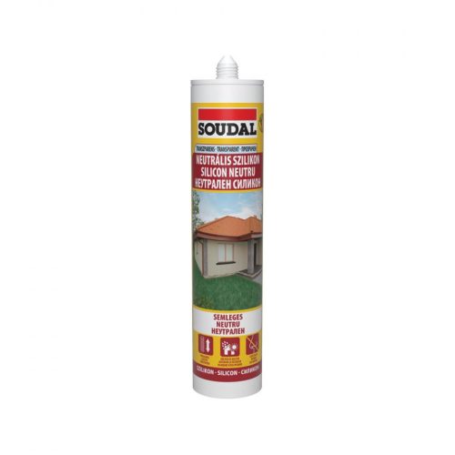 SOUDAL neutrális szilikon fehér 300ml