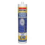 Soudal ecetsavas szaniter szilikon fehér 300ml