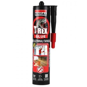 Soudal T-Rex Glue (piros) vízbázisú szerelő ragasztó 310 ml