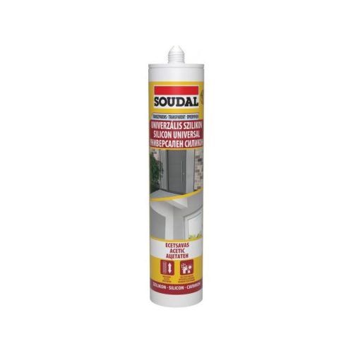 Soudal Univerzális szilikon transzparens 280ml