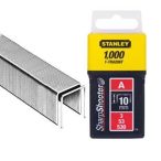 STANLEY Tűzőkapocs "A" 10mm (3/53/530) 1000db/csomag (1-TRA206T)