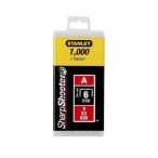 STANLEY Tűzőkapocs "A" 6mm (3/53/530) 1000db/csomag (1-TRA204T)
