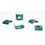 Speciális UNI 4mm táblarögzítő PVC-s RAL 6005 zöld
