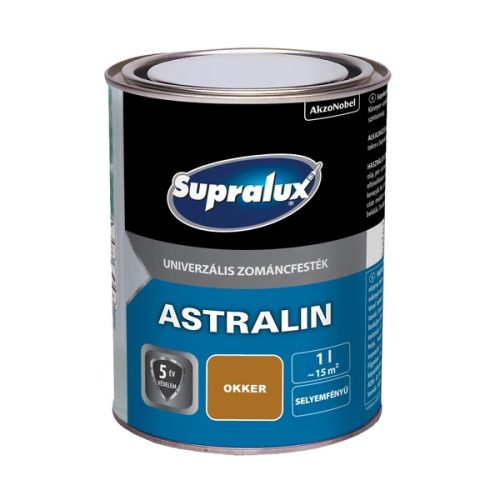 Supralux Astralin Univerzális zománcfesték SF okker 1 l